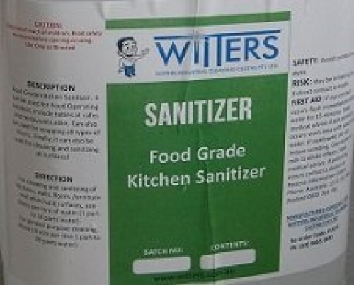 Food Grade Kitchen Sanitiser - 20lt