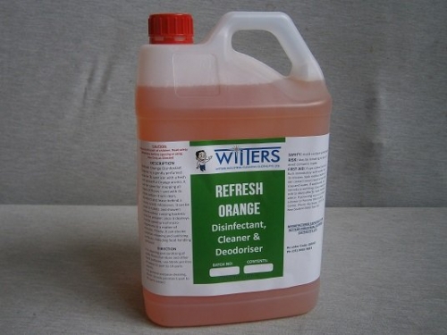 Refresh Orange Disinfectant - Sanitiser - Deodoriser