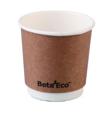 Eco Smooth Double Wall Coffee Cups - 4oz Kraft