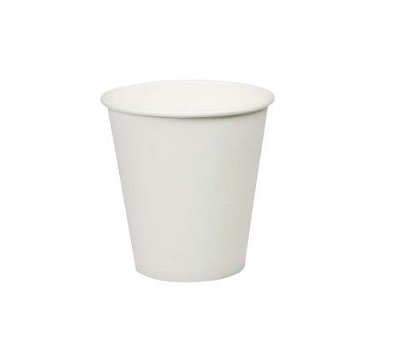 Beta Eco Single Wall Drinking Cups - 4oz White