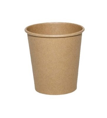 Beta Eco Single Wall Drinking Cups - 6oz Kraft