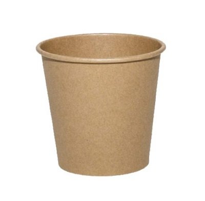 Beta Eco Single Wall Drinking Cups - 8oz Kraft