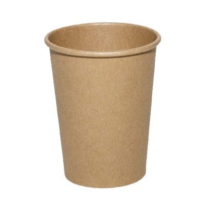 Beta Eco Single Wall Drinking Cups - 16oz Kraft