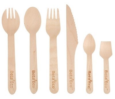 BetaEco Wooden Cutlery