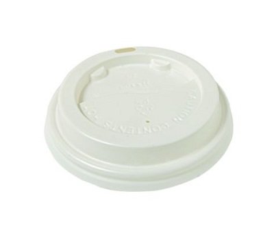 Beta Eco Recyclable Lid White - Suits 6oz and 8oz cups