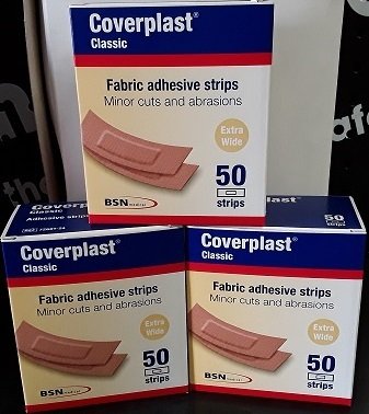 Fabric Adhesive Strips - 50 pack