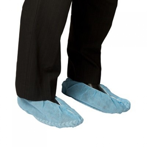Shoe Covers Polypropreylene Blue - Anti Skid x 1,000