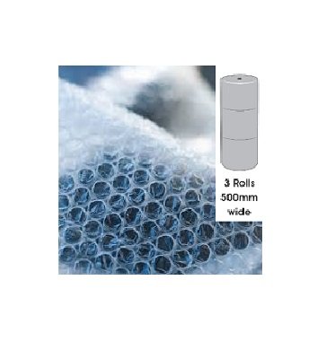 Bubble Wrap - 10mm - Slit 3 (3 x 500mm pieces)