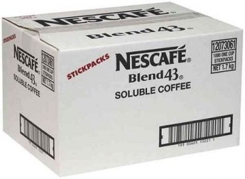 Nescafe Blend 43 Satchets - 1,000 portions