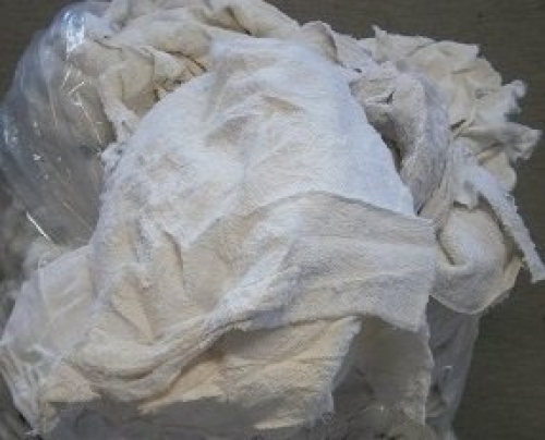 White Bath Towel Cleaning Cloths - 30kg