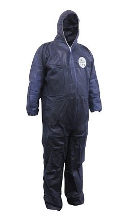 Maxisafe Chemguard Blue SMS, Type 5/6 disposable coveralls