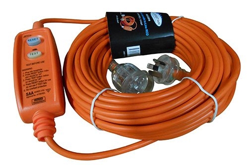 20 Metre Extension Lead with Built In RCD Safety Swith