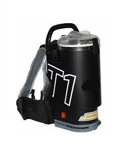 Ghibli T1 v3 Backpack Vacuum Cleaner - Black with Clear Lid