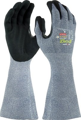 G-FORCE Cut C Foam NBR Long Cuff Glove