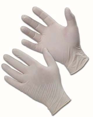 Latex Disposable Gloves Powdered