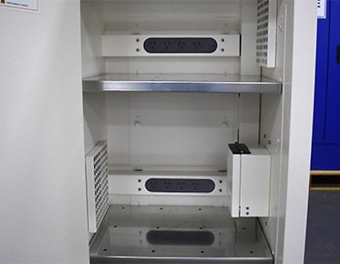 Safety Cabinet - Lithium Battery Storage - 8 Outlets