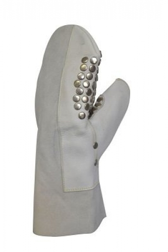 Maxisafe Studded Leather Plumbers Glove - left hand