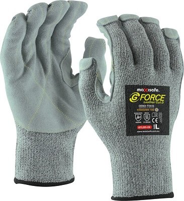 G-Force Cut D Glove with Leather Palm