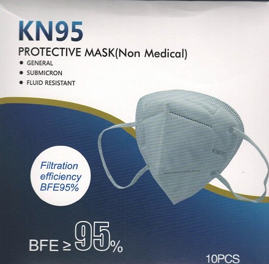 KN95 Flatfold Masks - 10 pack
