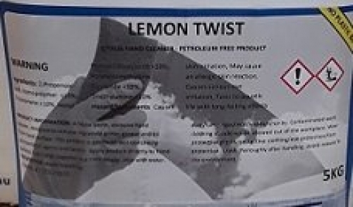 Lemon Twist Hand Cleaner 20lt