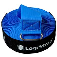 Logi Strap - Pallet Moving Straps by Velcro - Blue 1 strap