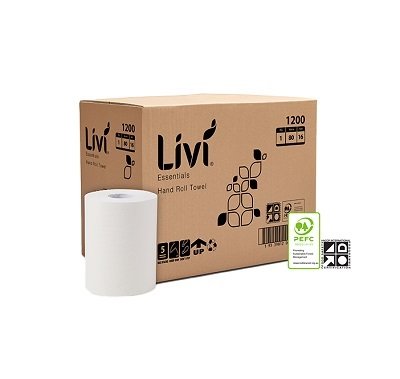 Livi Essentials Premium Roll Hand Towels