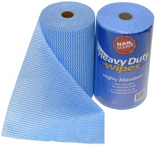 Heavy Duty Wipers Roll - 30cm x 45mt - Perforated