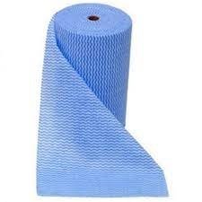 Heavy Duty Wipers Roll - 30cm x 45mt - Perforated - Blue