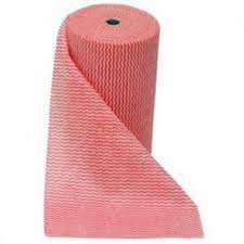 Heavy Duty Wipers Roll - 30cm x 45mt - Perforated - Red