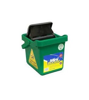 Water Saving' Mini Mop Bucket with Wringer - Green
