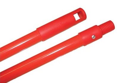 Metal Powder Coated Hadnle 25mm x 1.4mt - Red