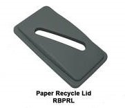 Shark Rectangle Bin 90lt - Paper Recycle Lid