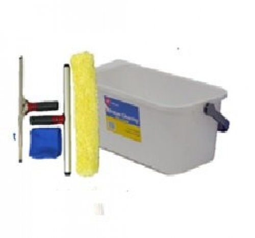 Window Cleaning Kit with Bucket