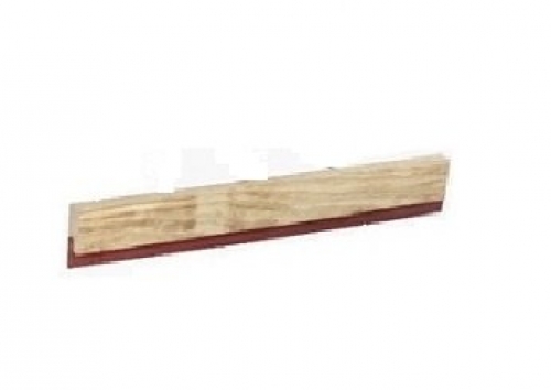 Timber Floor Squeegee with Red Rubber - 610mm Head Only