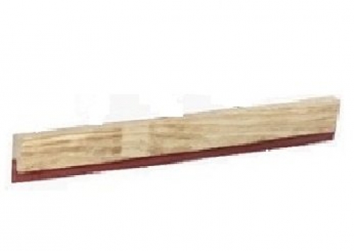 Timber Floor Squeegee with Red Rubber - 762mm Head Only