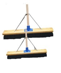 Hair & Fibre Economy Broom with Handle and Stays
