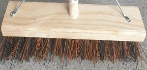 Poly Yard Broom- Hard Syntethic Fill - 405mm Head Only
