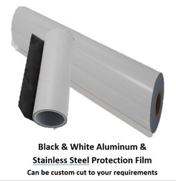 Black & White Aluminium | Stainless Steel Protection Film