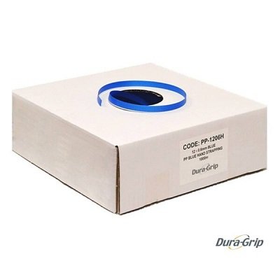 Blue Poly Strapping 12mm Dispenser Box