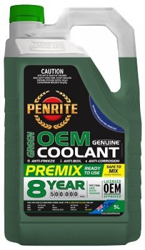 Penrite Green Premix Rediator Coolant 3 x 5lt