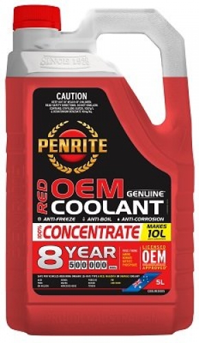 Penrite Red OEM Concentrated Radiator Coolant 3 x 5lt