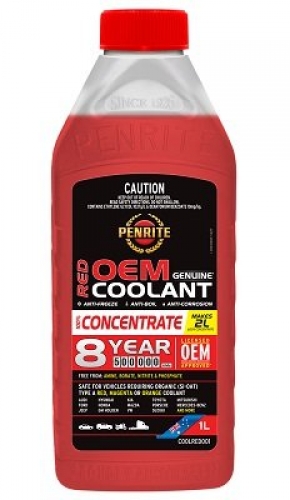 Penrite Red OEM Concentrated Radiator Coolant 6 x 1lt