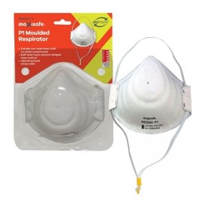 P1 Moulded Respirator, card of 3