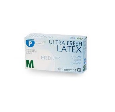Latex Disposable Gloves - Medium