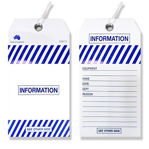 Safety Tag "Information"