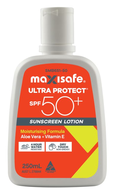 SPF 50+ Sunscreen Lotion, 250ml fliptop