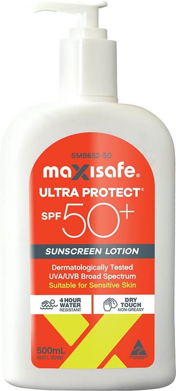SPF 50+ Sunscreen Lotion, 500ml pump