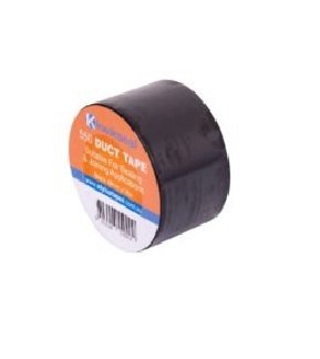 Kwik Black Duct Tape 48mm x 25mt - 10 rolls