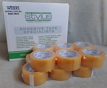 Packaging Tape Clear Hot Melt Adhesive - 48mm x 36 rolls