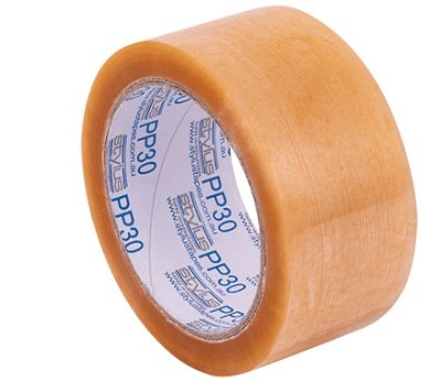 Packaging Tape Clear Rubber Adhesive - 48mm x 36 rolls - PP30 (30um Backing)